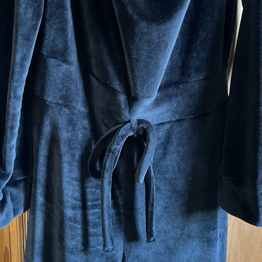 Fashion Nova Black Need a Hug Velour Jumpsuit - Picture 3 of 6